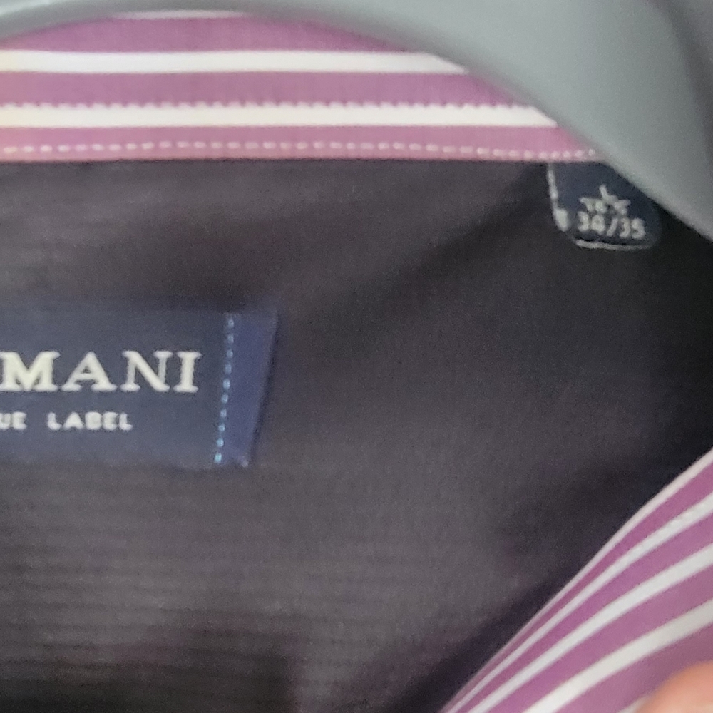 Brand New Domani Blue Label Button Down - Picture 8 of 8